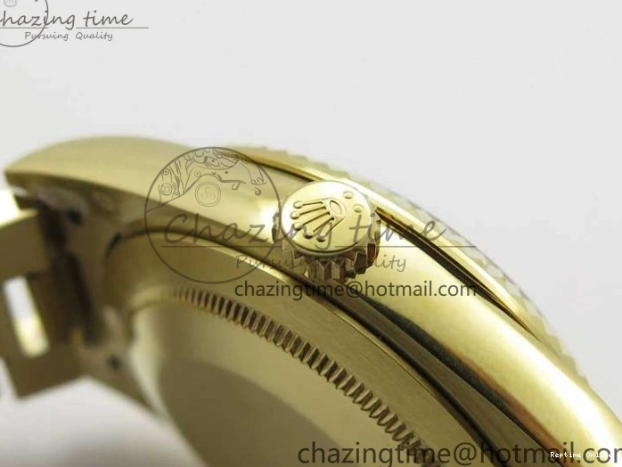 0116 Day-Date 40mm 228239 BP New Dial Version 904 YG Silver Roman Markers Dial on SS President Bracelet A Popular 2806